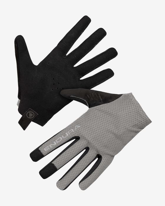 Guantes largos Endura EGM gris claro negro
