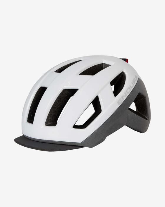 Casco Endura Luminite blanco gris oscuro