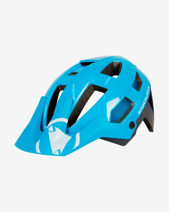 Casco Endura SingleTrack blu elettrico