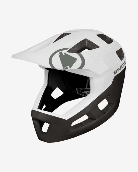 Casco Endura SingleTrack Integrale MIPS bianco nero intenso