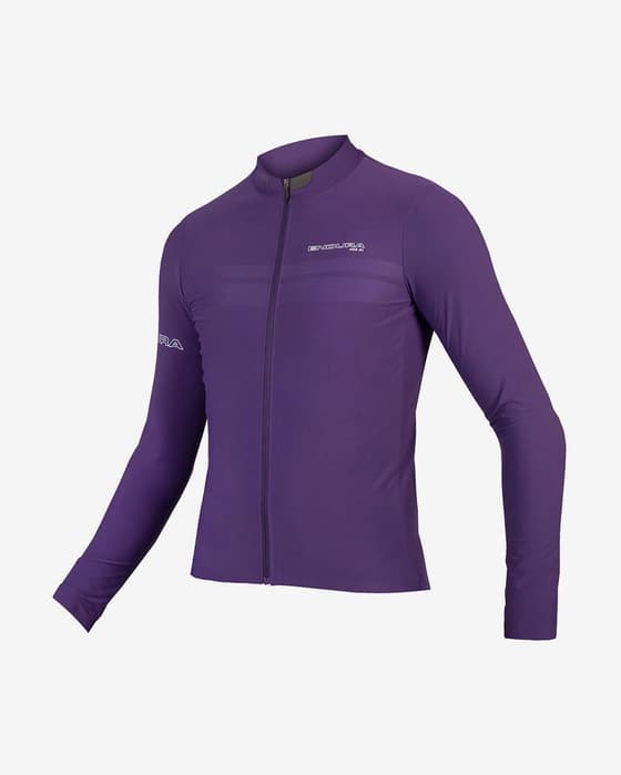 Maillot Endura Pro SL II manche longue violet