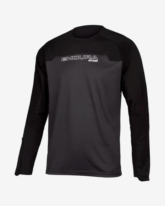 Maillot Endura MT500 Burner manche longue noir