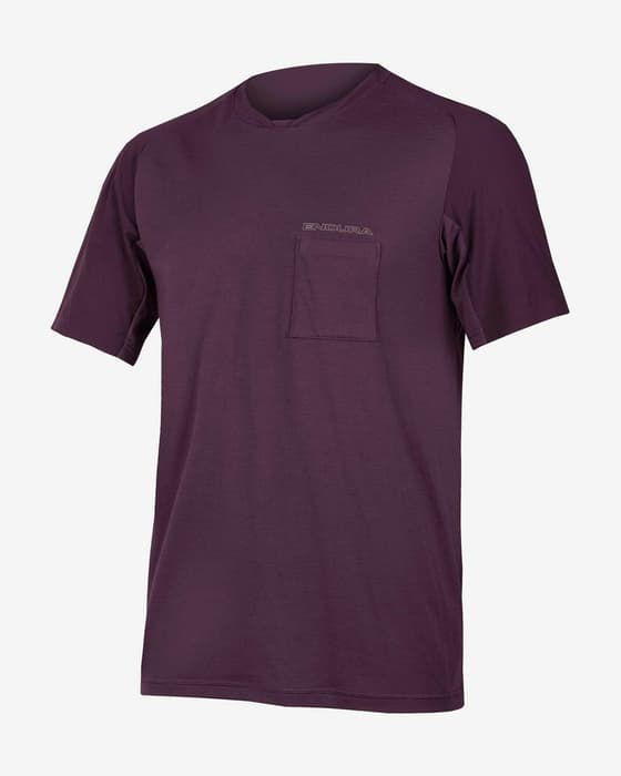 Maillot Endura GV500 Foyle T manche courte lilas