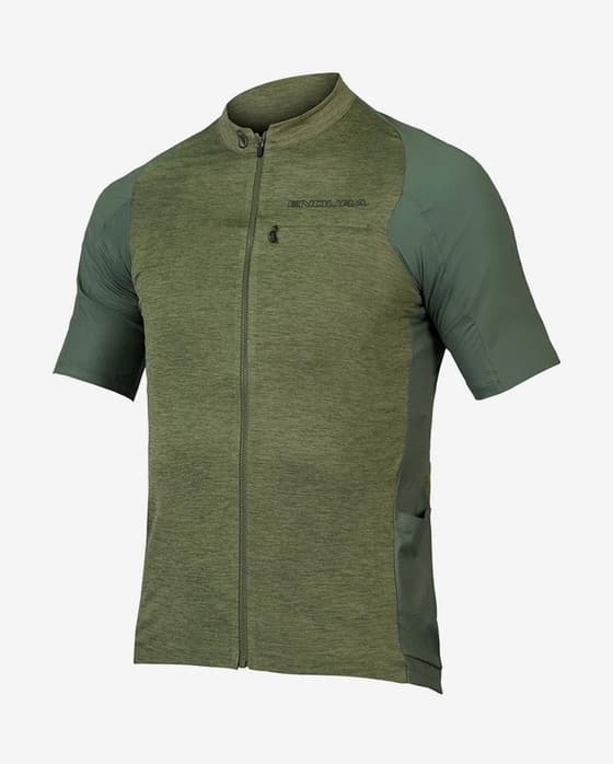 Maillot Endura GV500 Reiver manche courte vert olive