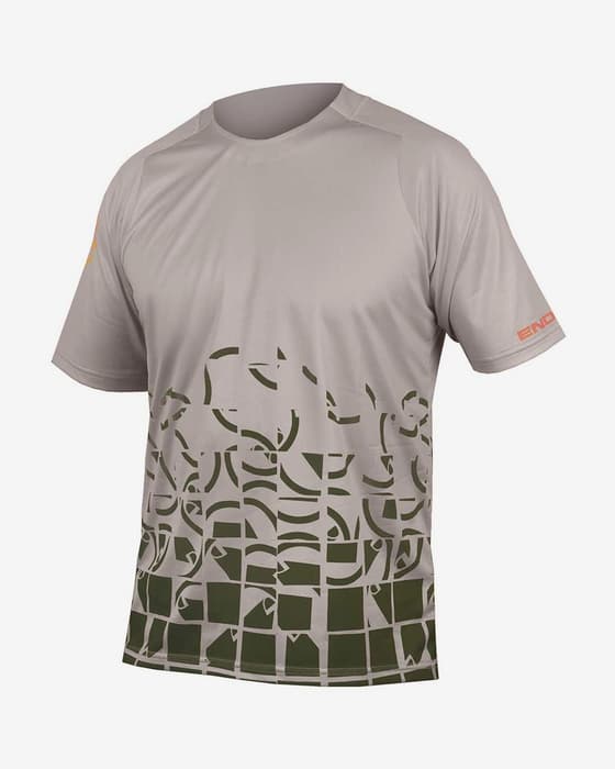 Maillot Endura Icon Limited Edition manche courte gris silex