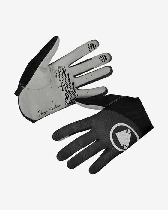 Guantes largos Endura Hummvee lite Icon negro mujer