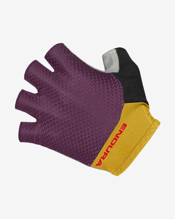 Guantes Endura Mitones Xtract Lite lila amarillo mujer