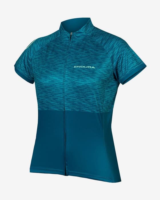 Maillot Endura Hummvee Ray II Limited Edition manga corta azul mujer