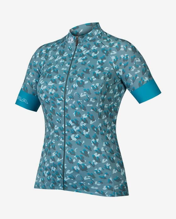 Maillot Endura Canimal manga corta azul claro mujer