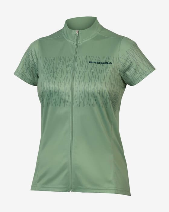 Maillot Endura Hummvee Ray manche courte vert pâle femme