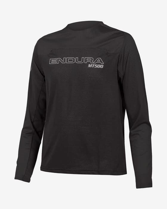 Maillot Endura Burner MT500 Limited Edition manche longue noir enfant