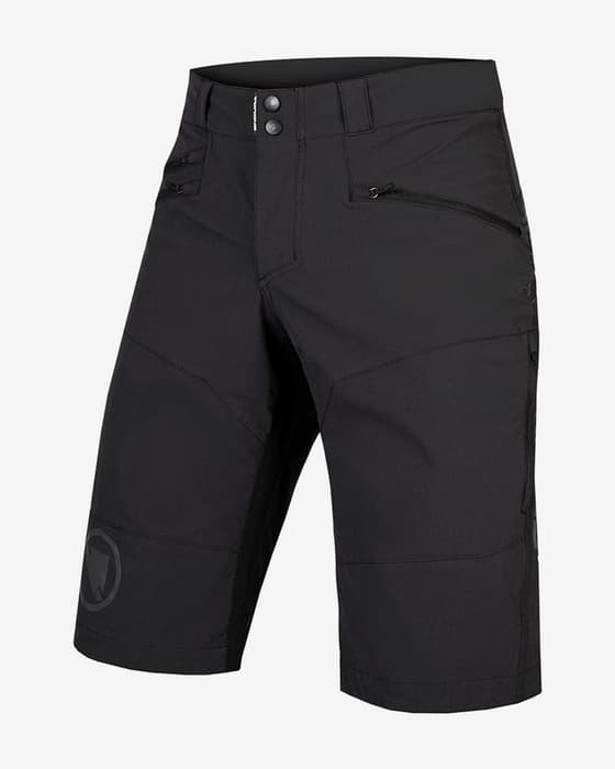 Pantaloni corti Endura Singletrack II senza fondello nero