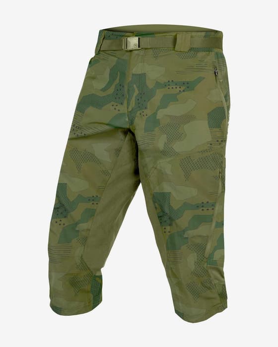 Corsários Endura Hummvee + calções interiores verde azeitona camuflado