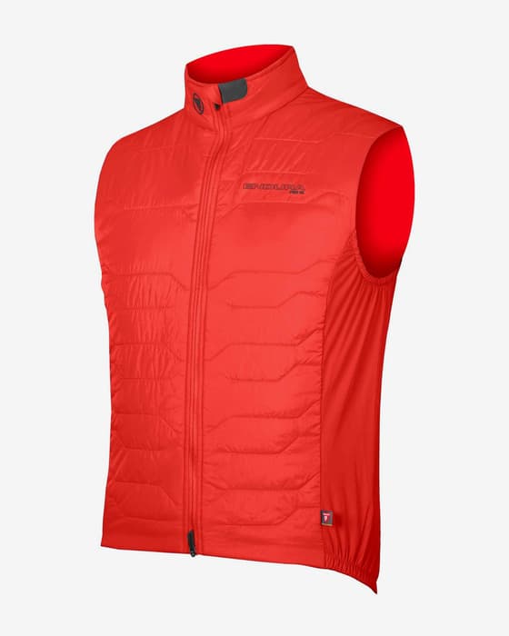 Gilet Endura Pro SL II PrimaLoft rosso granata
