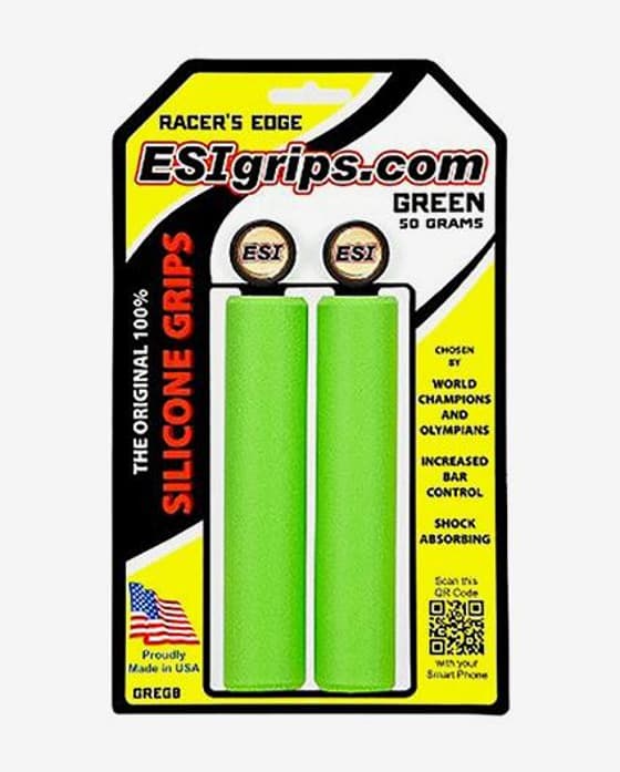 Puños ESIgrips Racer's Edge verde