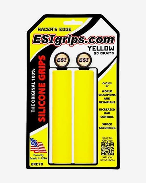Puños ESIgrips Racer's Edge amarillo