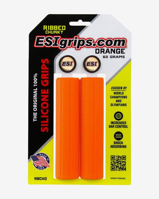Puños ESIgrips Ribbed Chunky naranja