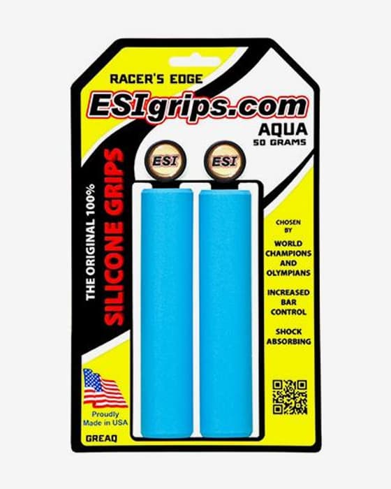 Puños ESIgrips Racer's Edge aqua