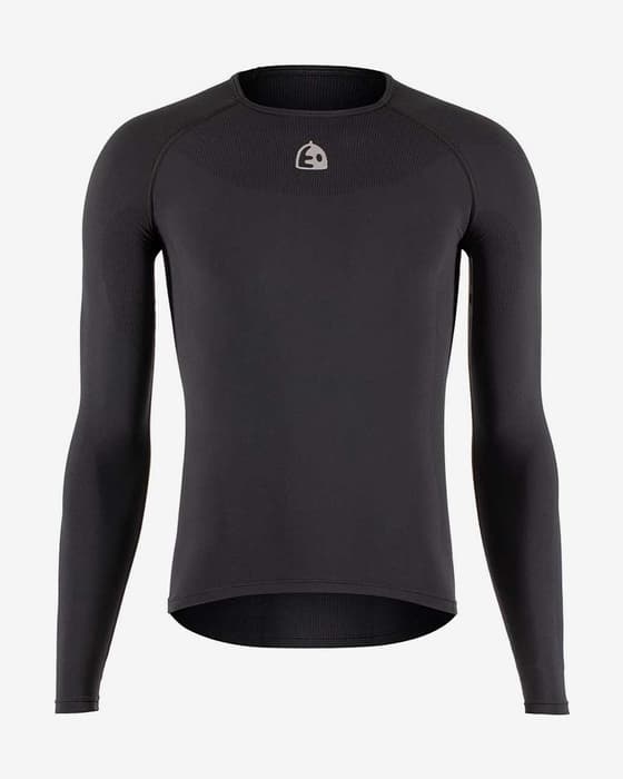 Camiseta interior Etxeondo Epela manga larga negro