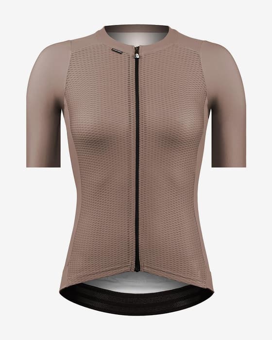 Maillot Etxeondo Gara manches courtes marron clair femme