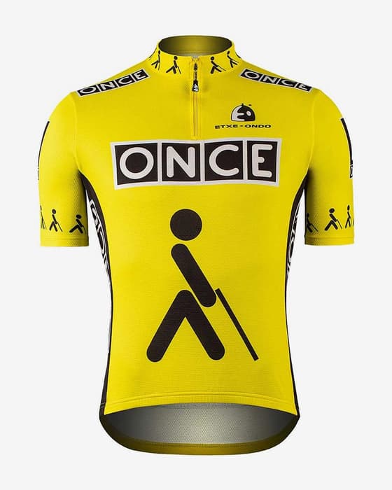 Maillot Etxeondo Once manche courte jaune