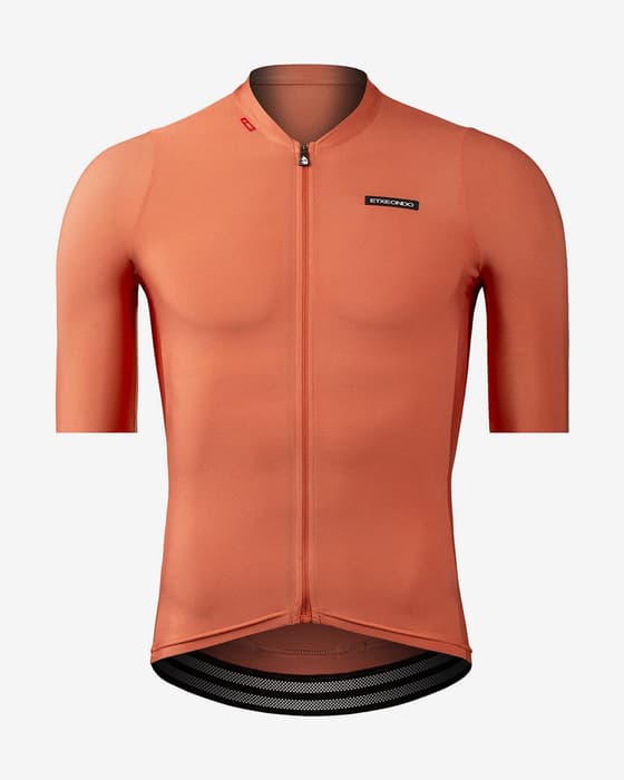 Maillot Etxeondo Alde Metalic manches courtes orange