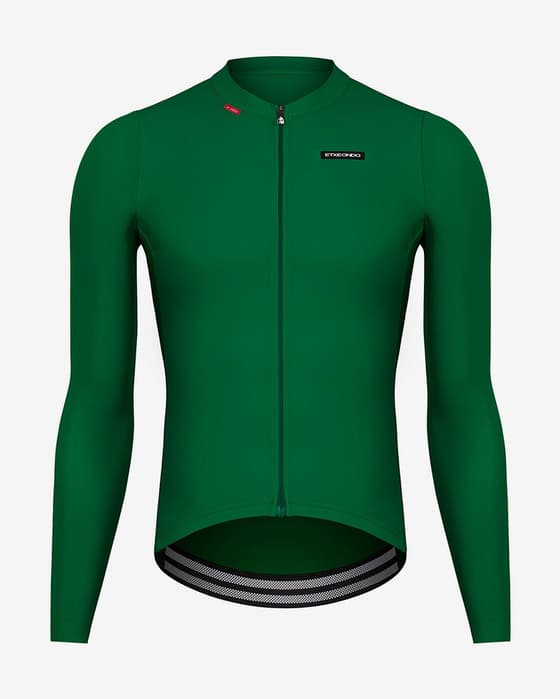 Maillot Etxeondo Alde manches longues vert foncé