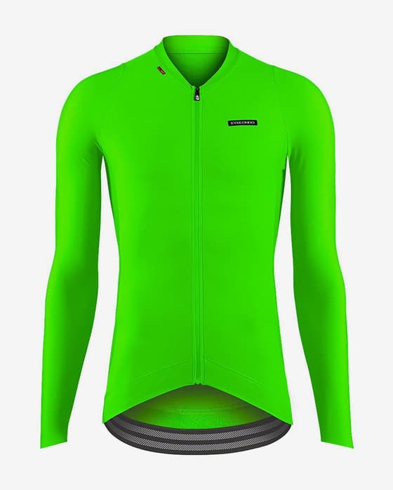 Maillot Etxeondo Alde Thermo manches longues vert