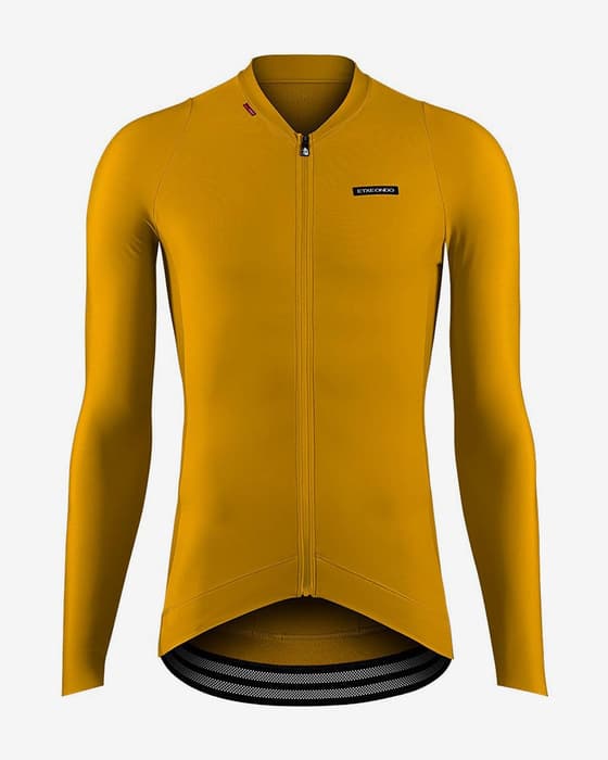 Maillot Etxeondo Alde Thermo manga larga amarillo
