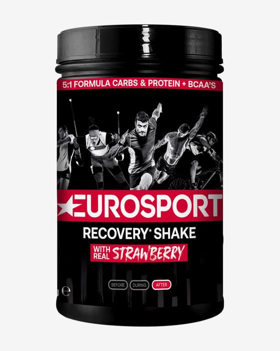 FrullatoEurosport Nutrition Recovery Shake sapore fragola