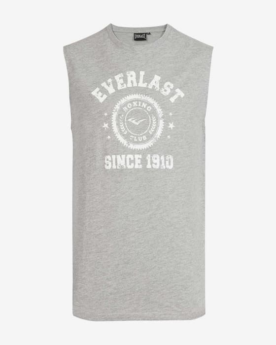 Camiseta Everlast Carole sin mangas blanco gris