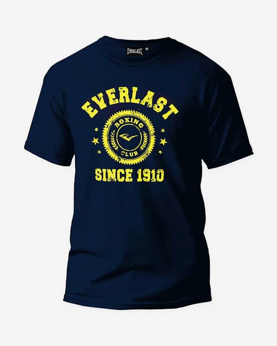 Camiseta Everlast Horton manga corta azul marino amarillo
