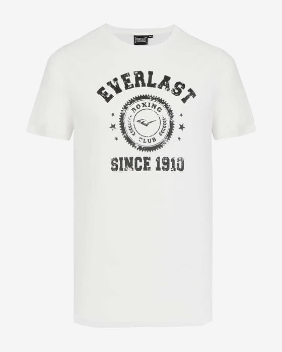 Camiseta Everlast Horton manga corta blanco negro