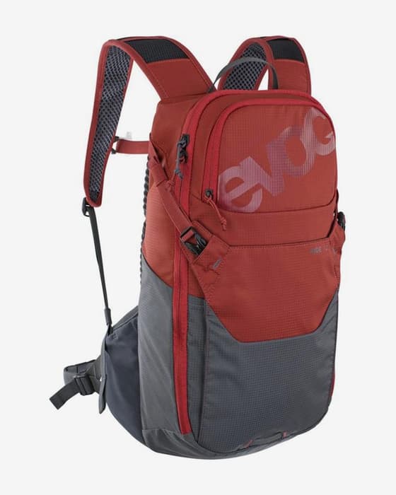 Mochila de hidratación Evoc Ride 12L rojo gris