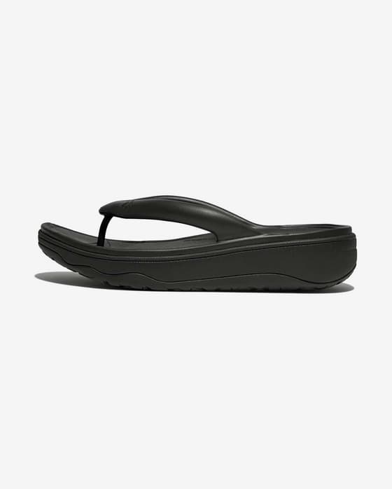 Chanclas FitFlop Relieff Recovery Toe-Post negro mujer