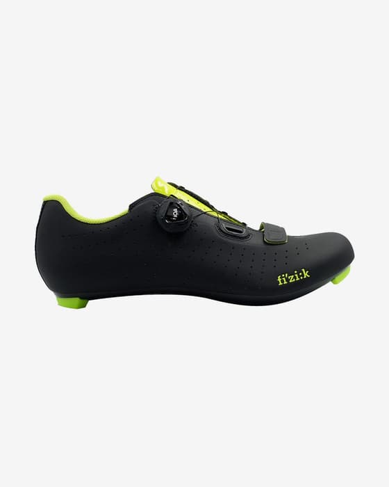 Zapatillas Fizik Tempo R5 Overcurve negro amarillo flúor
