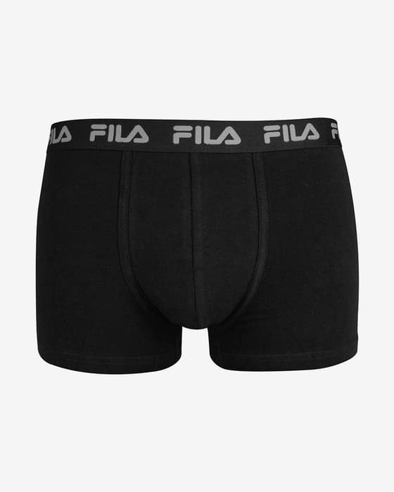 Bóxer Fila Basic negro (2 unidades)