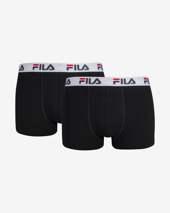 Bóxer Fila Nos negro (2 unidades)