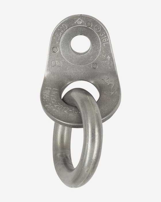 Reunión Fixe Climbing C Station Fixe 2 316L M10 gris plateado