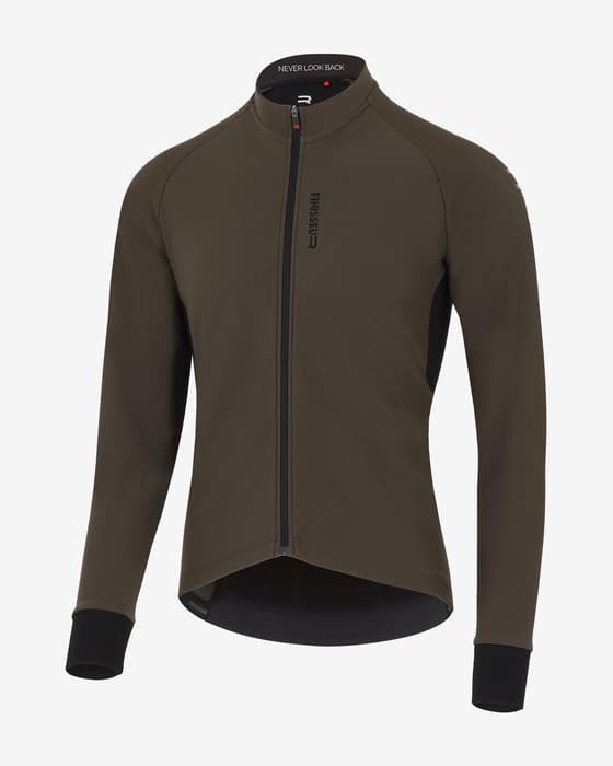 Maillot Finisseur Pro Thermal manche longue kaki noir