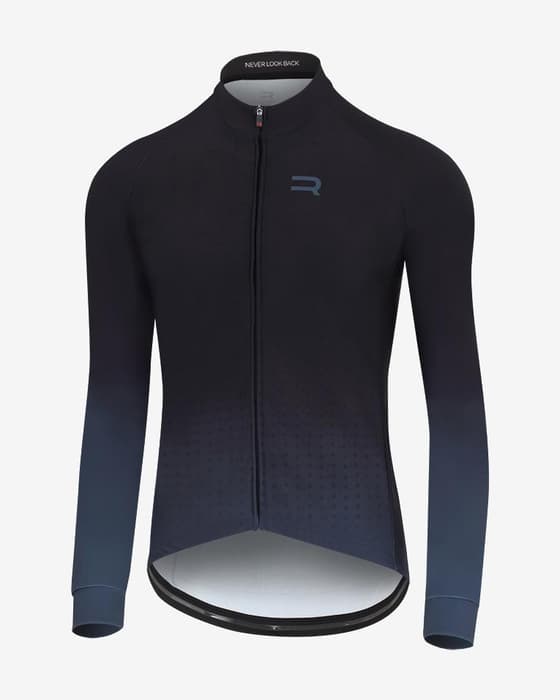 Maillot Finisseur Core Thermal Gradient manche longue gris noir