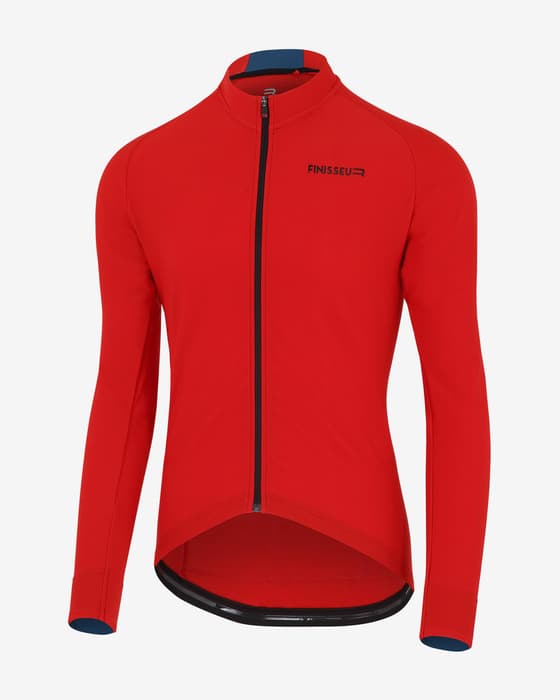 Maillot Finisseur Core Thermal Icon manche longue rouge