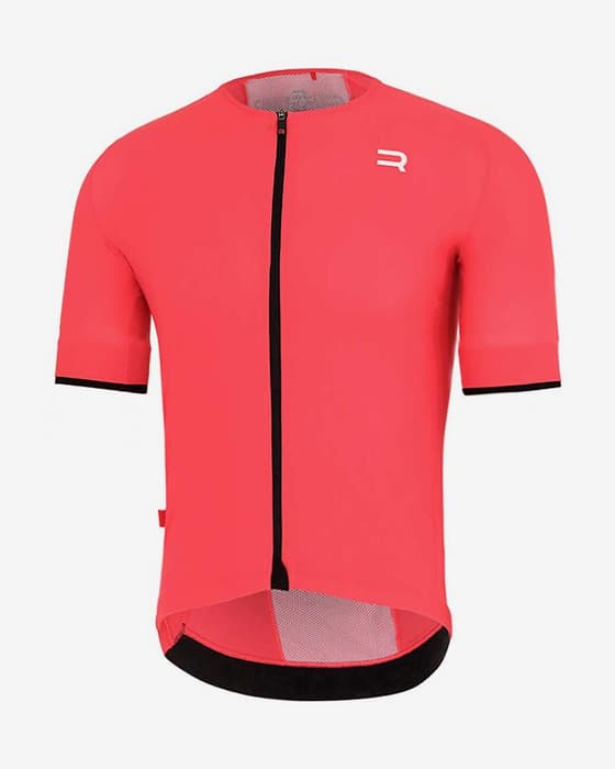 Maillot Finisseur Pro Race manche courte rouge saumon