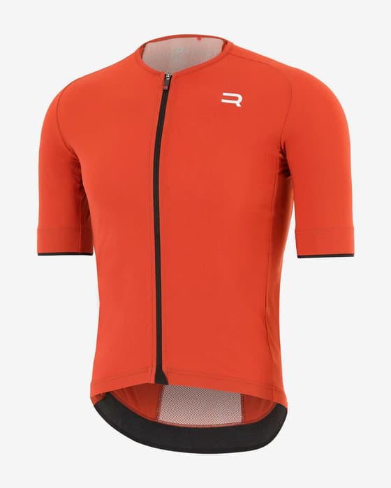 Maillot Finisseur Pro Race manche courte rouge brique