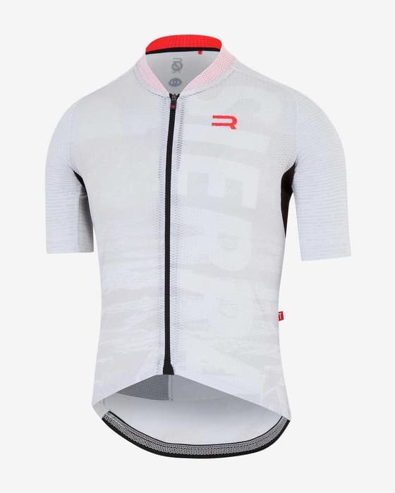 Maillot Finisseur Pro Climber Sierra manga corta blanco