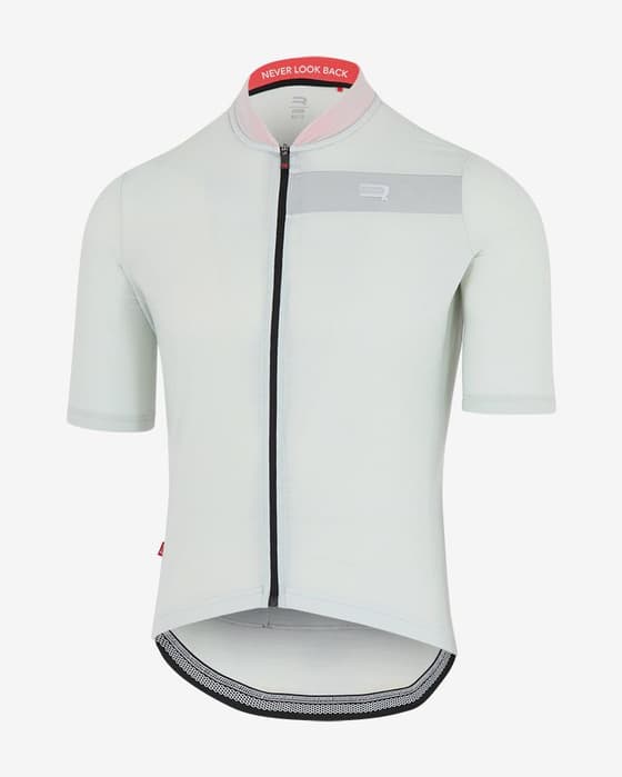 Maillot Finisseur Pro Merino manche courte gris clair