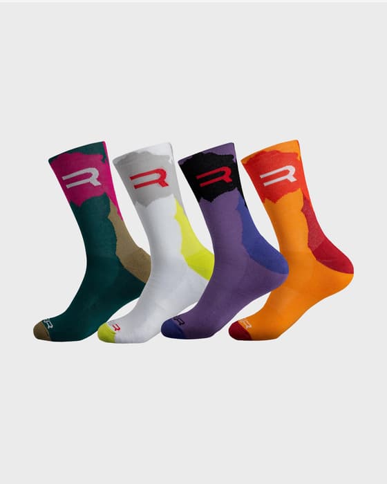 Finisseur Pro Spots sokken multicolor (pack 4)