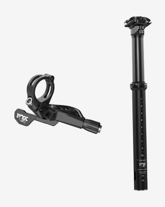 Tija telescópica Fox Racing Shox Transfer Performance Series SL A cableado interno + Mando Fox Racing Shox Tija Transfer X1