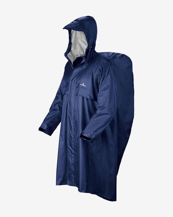 Poncho impermeable Ferrino Todomodo Ripstop S/M azul oscuro