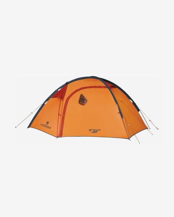 Tienda de campaña Ferrino Trivor 2 naranja gris